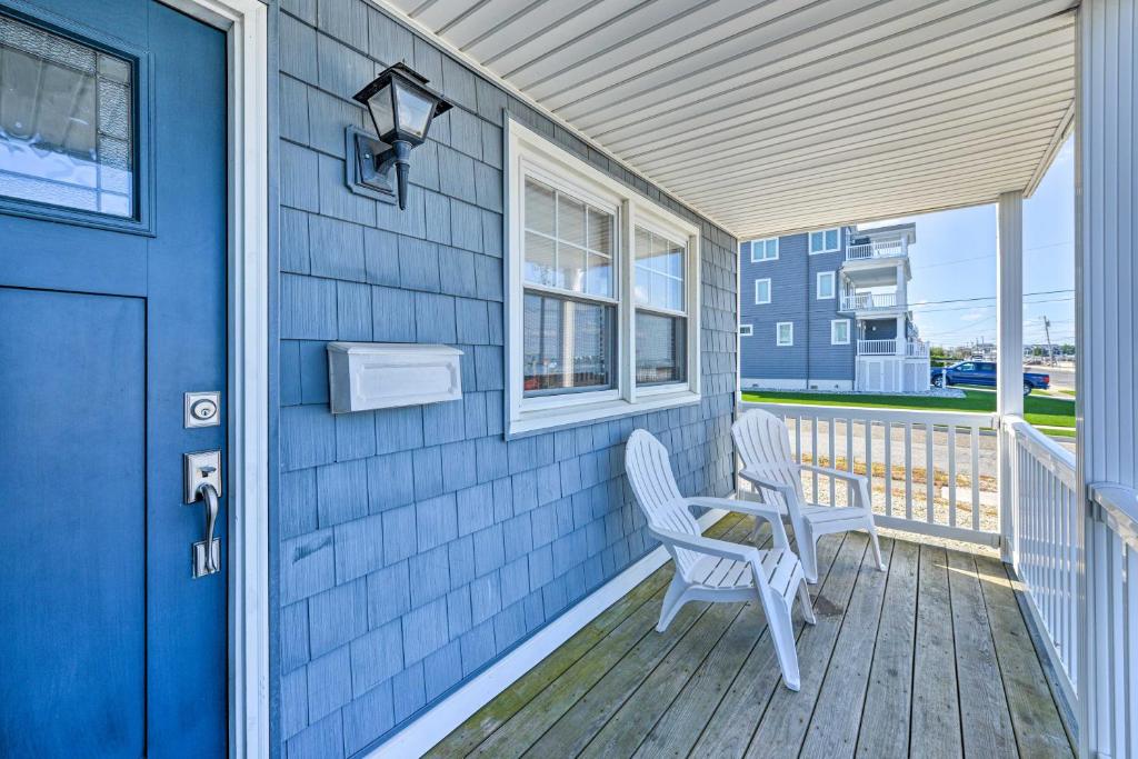 Renovated Brigantine Escape with Porch and Bay Views! (Brigantine) 